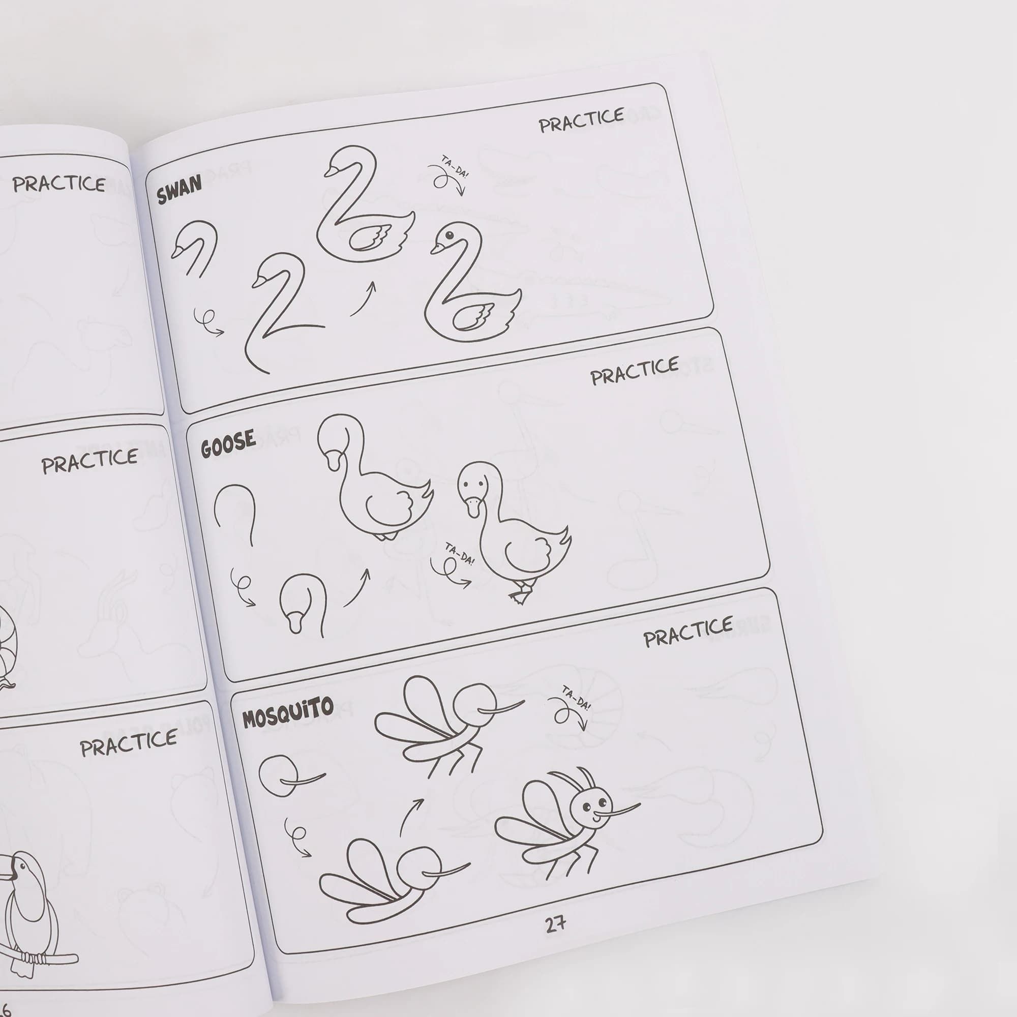 Comment dessiner tout pour les passionnés de peinture, 300 dessins simples pas à pas mignons de choses adorables, animaux, nourriture, cadeaux