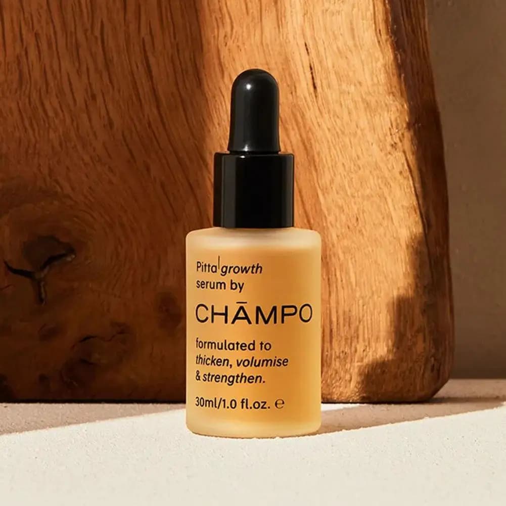 CHAMPO Sérum Capillaire Croissance Rapide Anti-Chute Prévention Calvitie Soin du Cuir Chevelu Nourrit les Racines Fortes Améliore la Résilience des Cheveux Essence Huile