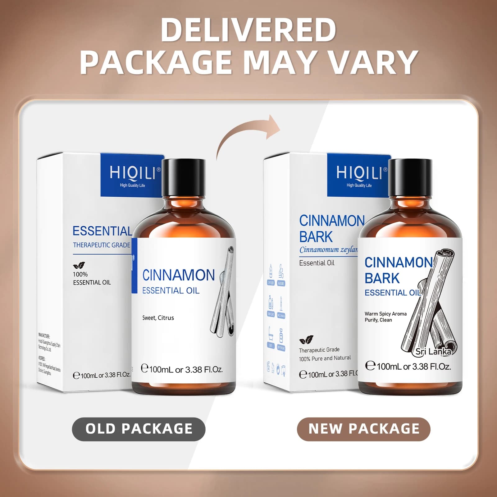 HIQILI-Château essentiel d'écorce de enna, 100 pure nature pour aromathérapie, diffuseur, humidificateur, massage, Charleroi eving souligné, 100% ml