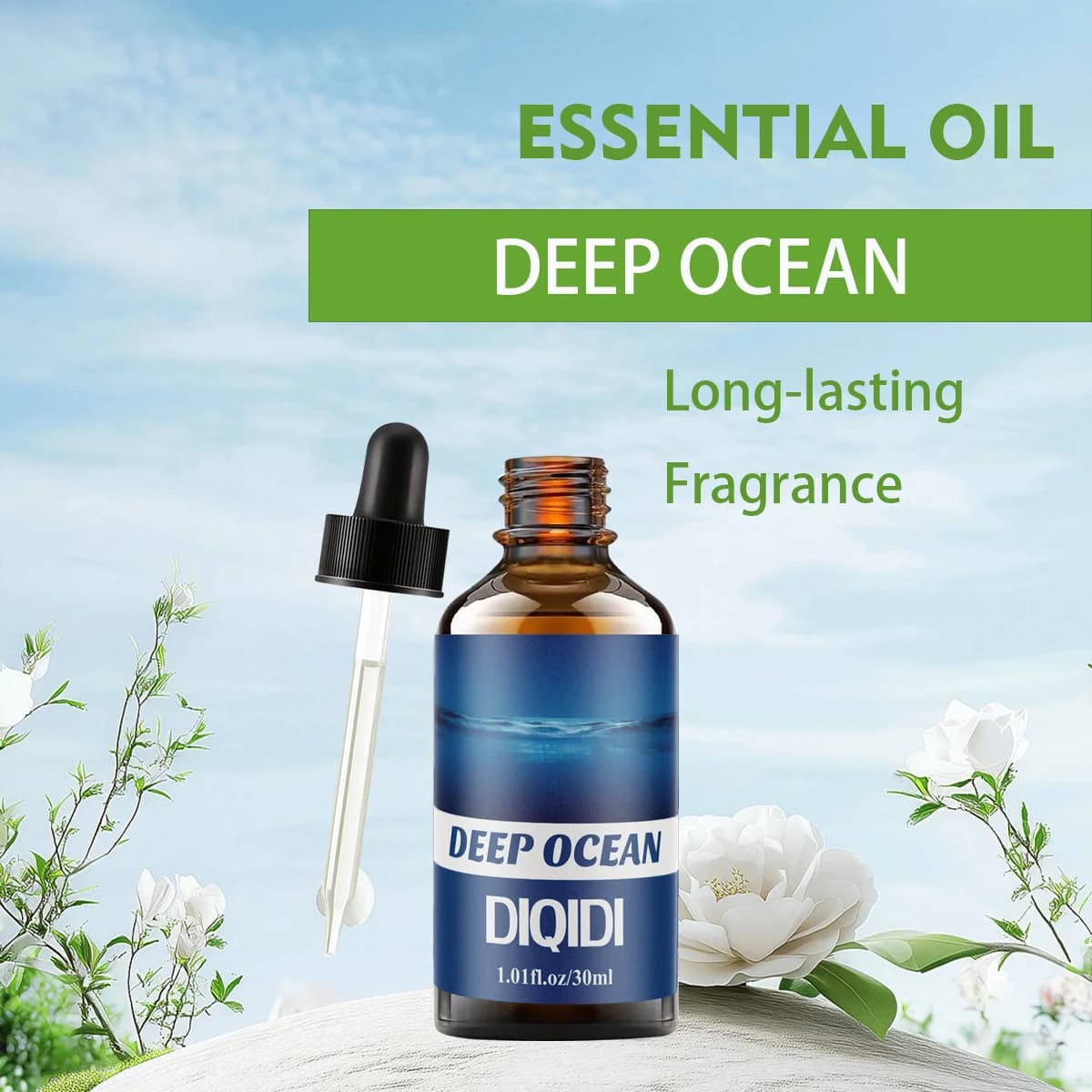 Huile essentielle de mer profonde 2 pièces, huile essentielle d'aromathérapie domestique composée, huile de soin, humidificateur diffuseur, huile essentielle de voiture