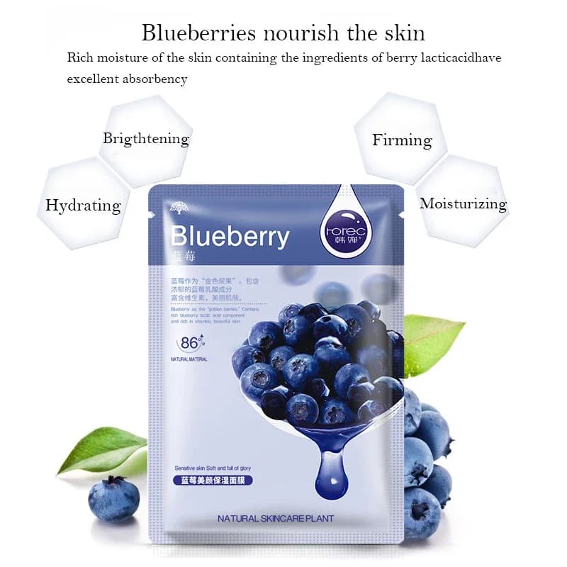 Masque facial aux plantes naturelles, hydratant, contrôle de l'huile, anti-âge, fruits, profitabilité, feuille coréenne, beauté, soins de la peau, 20 pièces