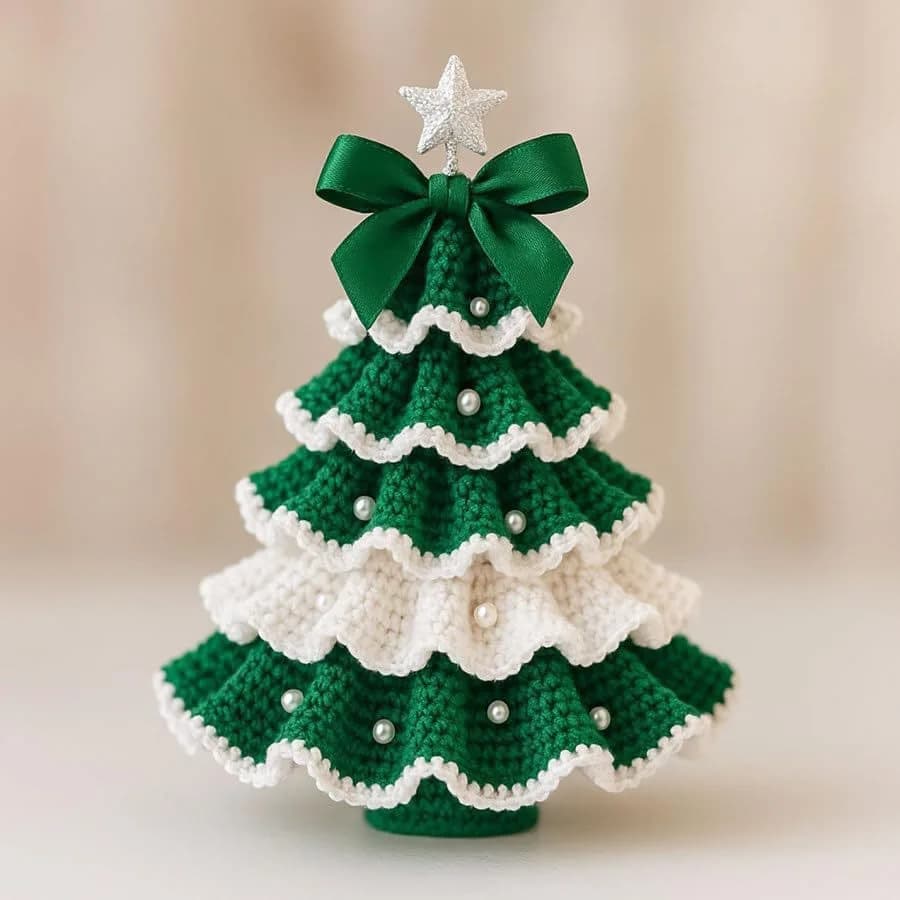 Kit d'arbre de noël au Crochet