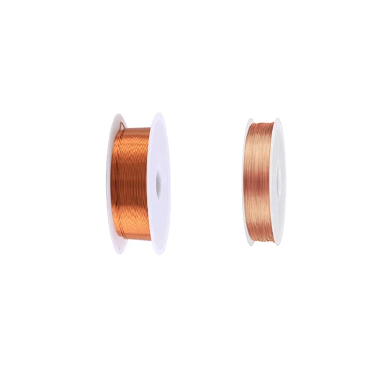 Fil de cuivre laqué, 1 à 3 rouleaux, 0,06 mm - 1,2 mm, câble en cuivre, fil magnétique, fil de cuivre émaillé, bobine de fil de cuivre
