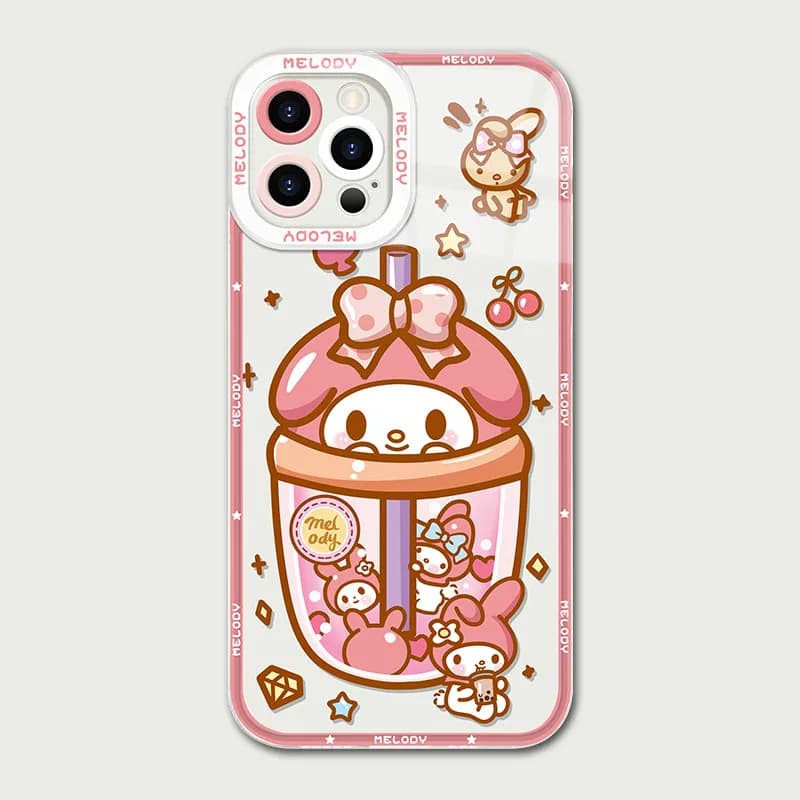 Sanrio – coque cannelle pour Samsung Galaxy A54 A34 A24 A14 A13 A53 A33 A73 A23 A05 A05S A72 A52 A52S A32 A22 A12 A31 A51 A71