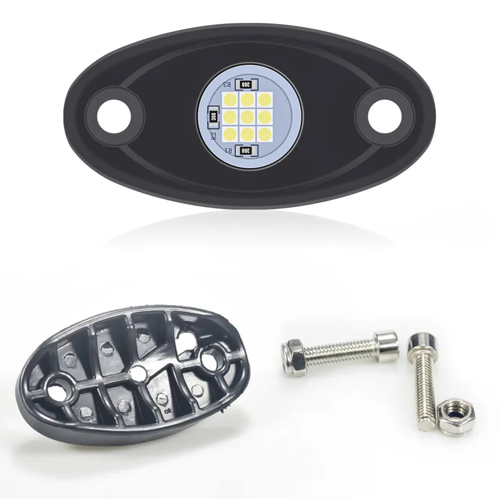 Lumière LED Rock pour roue de moto, lumière décorative d'ambiance pour Dune Buggy atv camion pick-up hors route Jeep SUV UTV