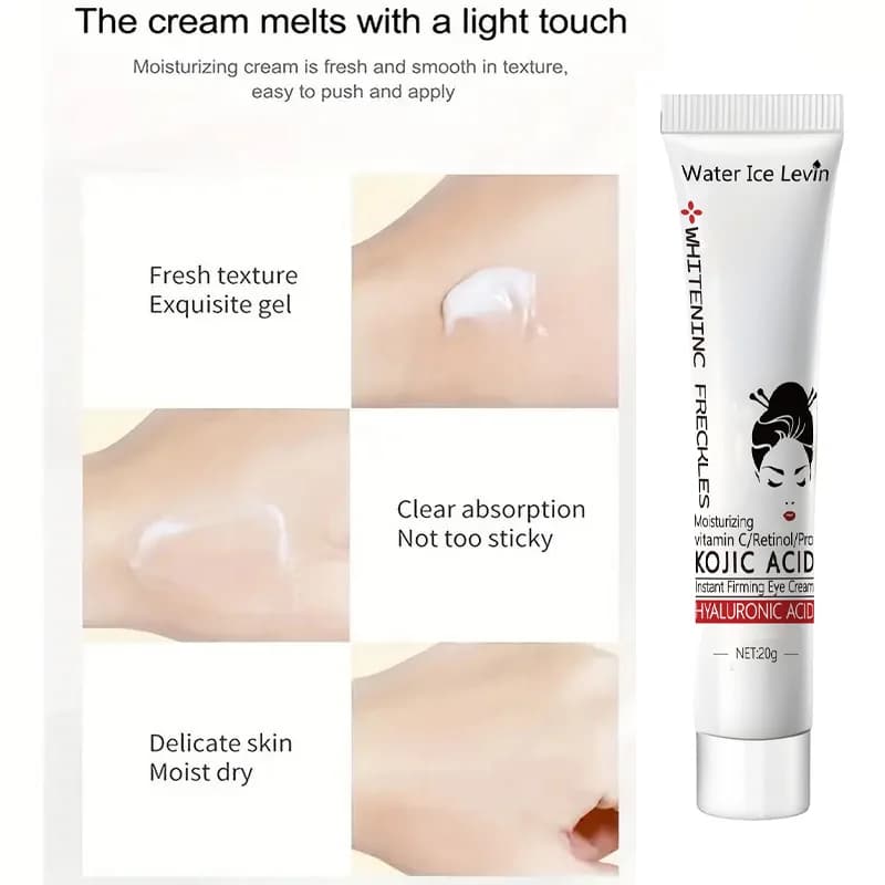 Acide kojique crème pour les yeux soin Anti cernes sacs pour les yeux raffermissant hydratant soin de la peau yeux crème yeux soins de beauté
