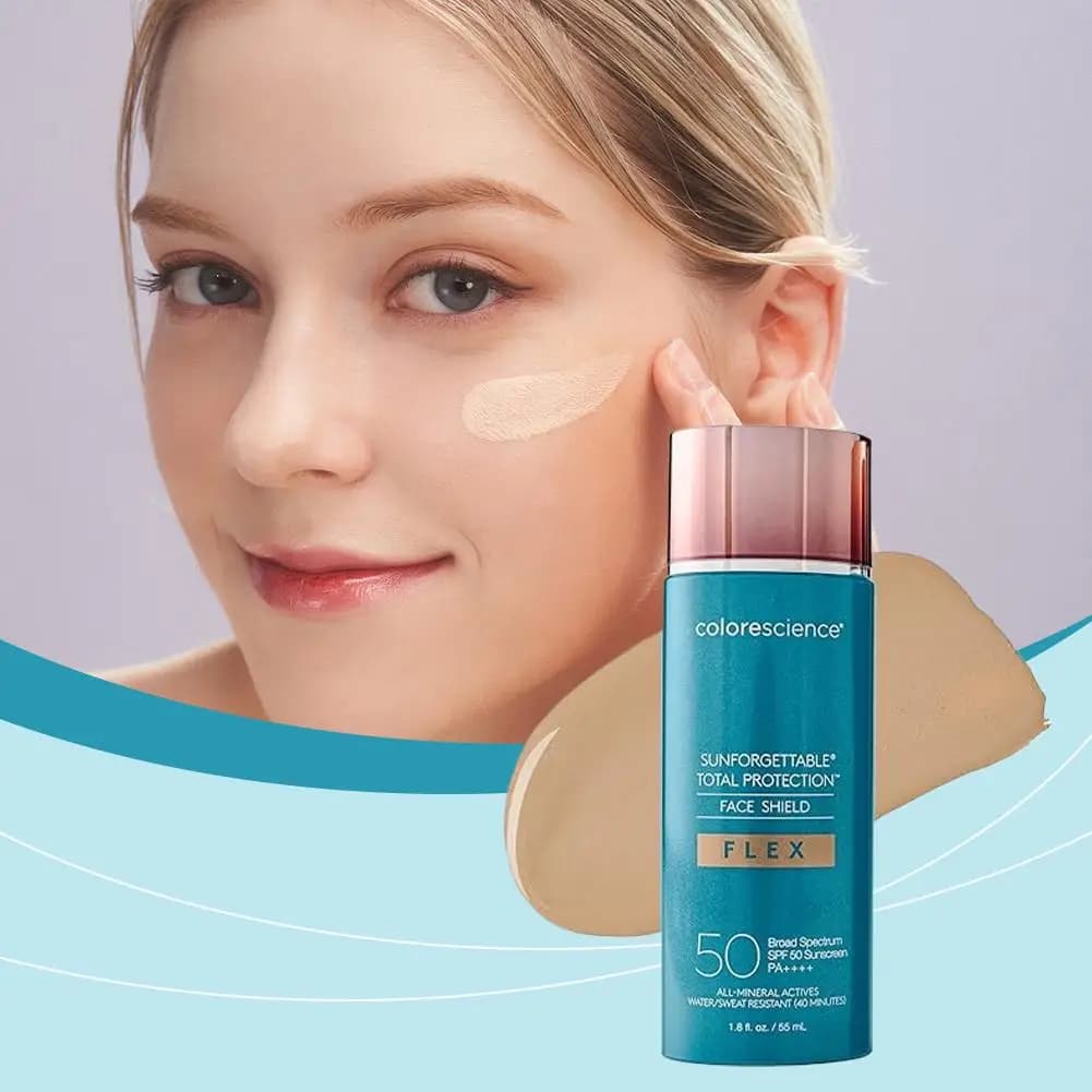 Crème hydratante teintée SPF 50, lotion auto-bronzante 55 ml, éclat naturel bronzé, teint uniforme, légère, non irritante