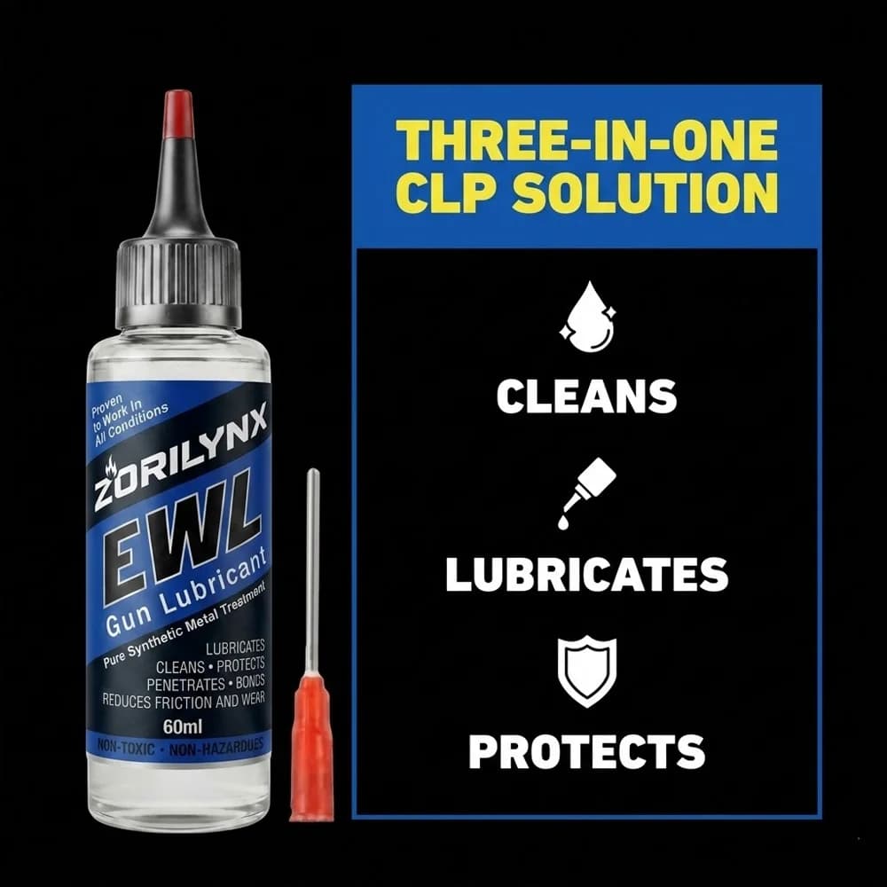 Huile lubrifiante pour armes à feu EWL 60 ml