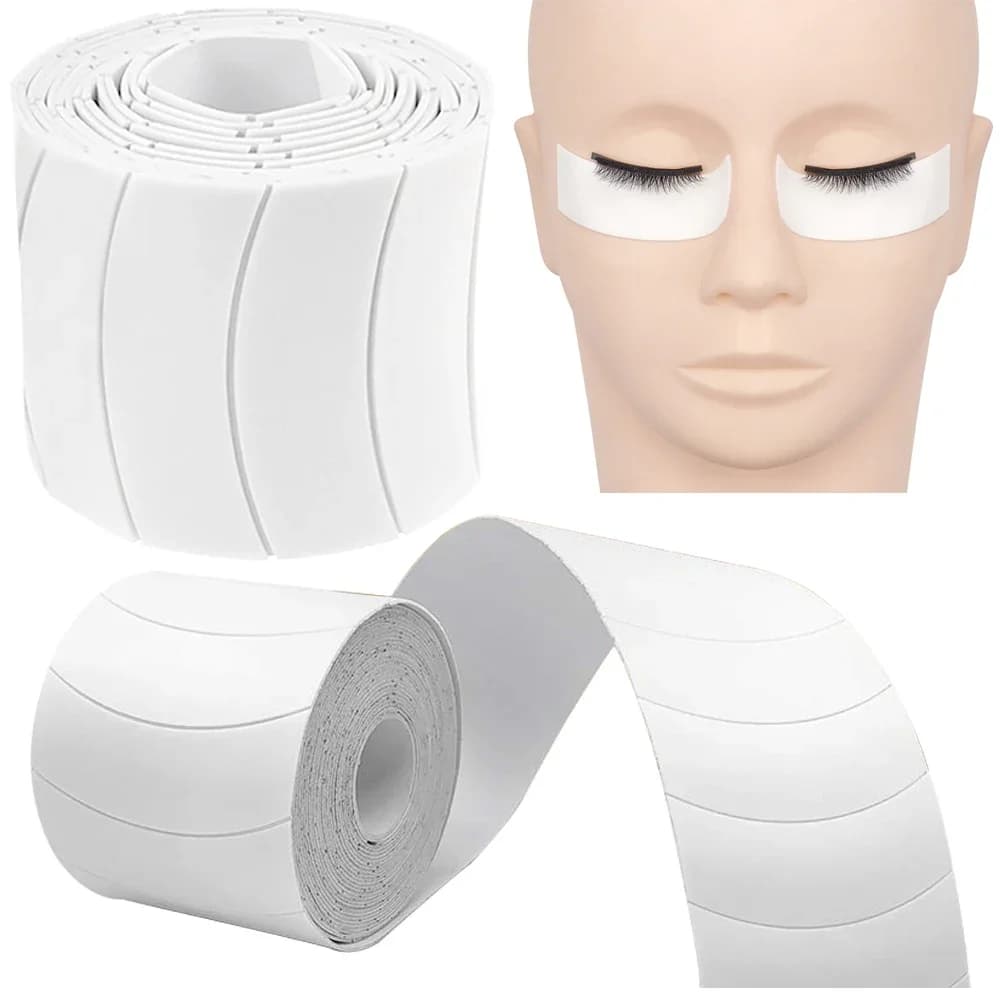 Rouleau de bandes adhésives pour les yeux, 110 pièces/rouleau, patchs sous les yeux, tampons en Gel pour cils, bande adhésive, autocollants pour extensions de cils, accessoires de maquillage