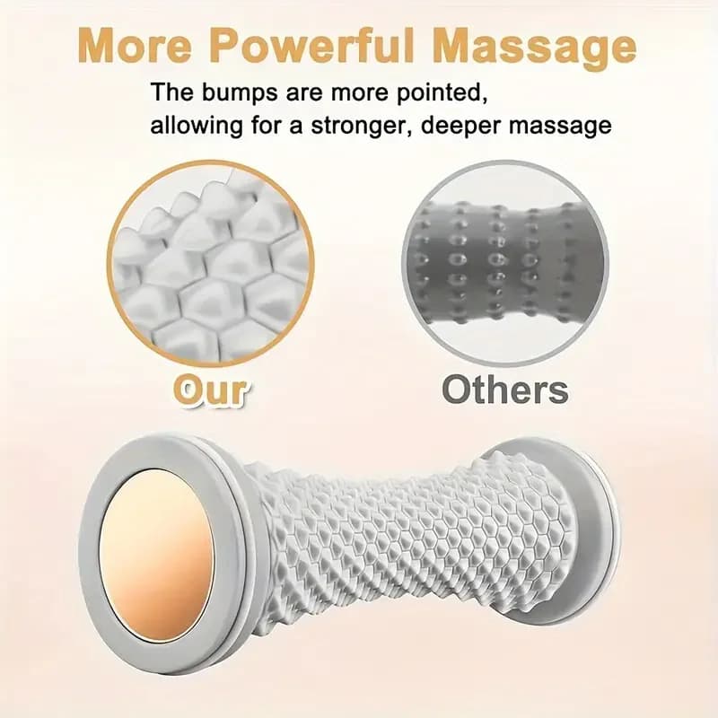 Rouleau de massage manuel pour pieds, appareil d'entraînement de la voûte plantaire, rouleau de massage pour la fascia plantaire, soin de relaxation musculaire