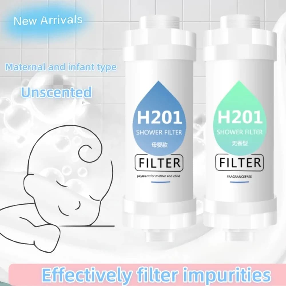 Filtre de douche 3 en 1, élimine le chlore, adoucit les cheveux de la peau, universel, adapté à tous les pommes de douche, purificateur d'eau de salle de bains, sécurité familiale