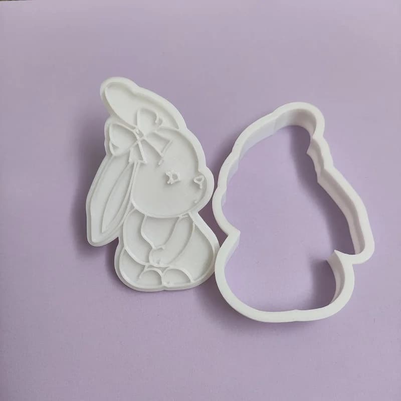 Emporte-pièce Lapin pour Fondant, Sucre et Biscuits – Moule Arche pour Pâtisserie et Décoration de Cuisine