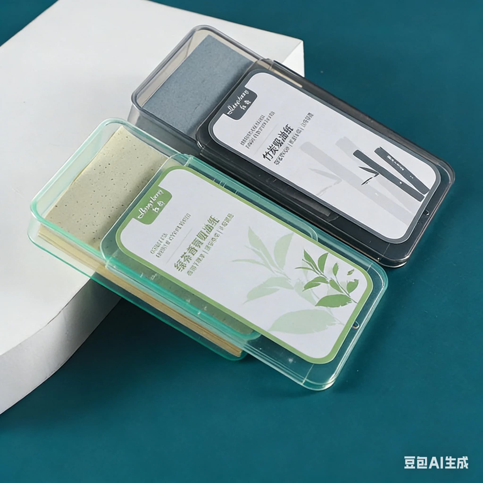 Feuilles absorbantes d'huile pour le visage