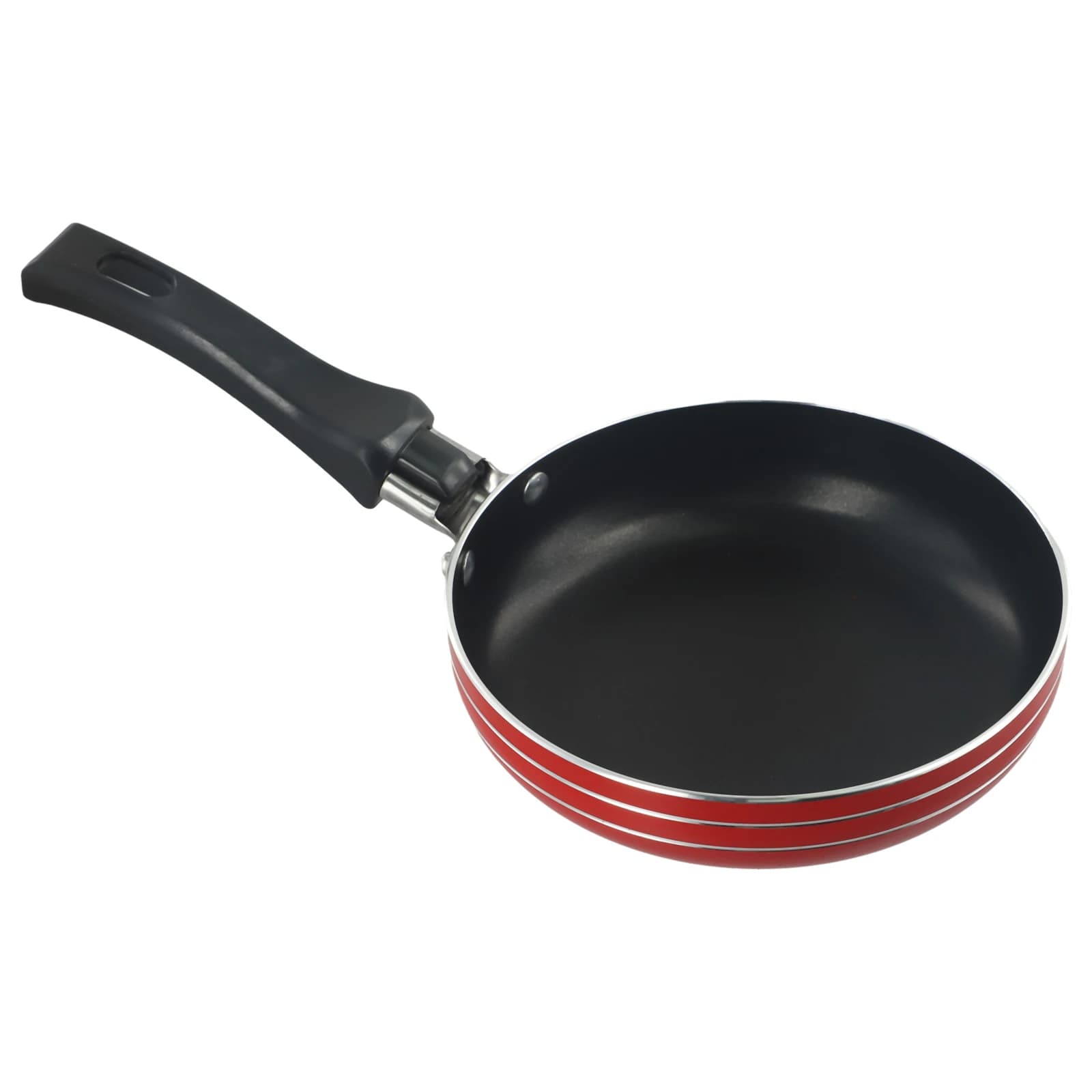Mini poêle à frire en acier antiadhésif, marmite à frire, casserole pour ustensiles de cuisine, ustensiles de cuisine, outils pour œufs, 12cm, 14cm, 16cm