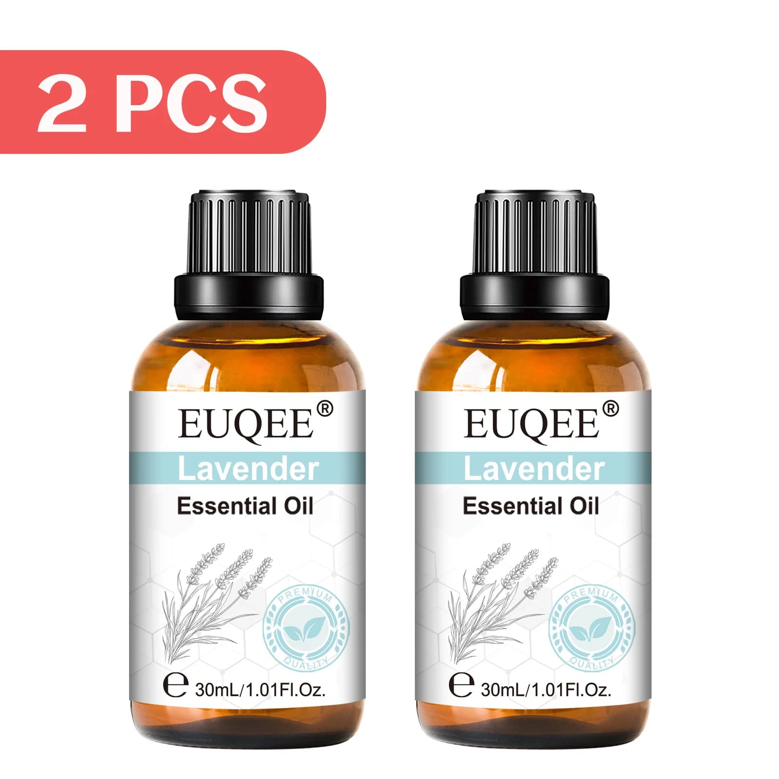 Huiles Essentielles EUQEE 30ml Lavande 1PCS 2PCS Vanille Eucalyptus Jasmin Patchouli Encens Bergamote Rose Huiles d'Aromathérapie