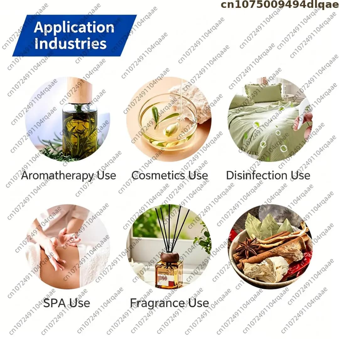 Huile essentielle de ricin pure et naturelle, huile parfumée aromatique 100% naturelle pour diffuseurs d'aromathérapie, humidificateurs, fabrication de bougies et de savons