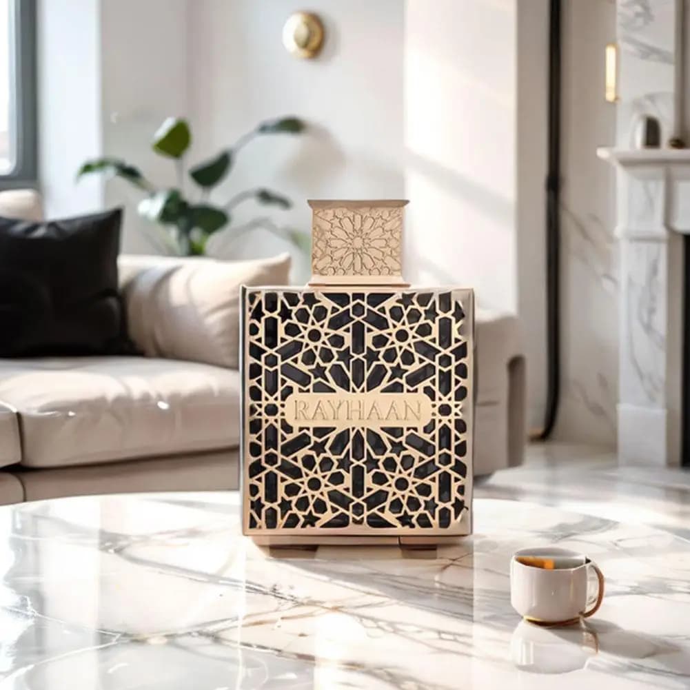 Parfum Signature RAYHAAN Unisexe, Fragrance Florale Épicée, Huile de Parfum Concentrée, Parfum Noble pour Toutes les Occasions